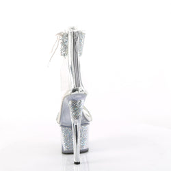Pleaser Sky-327RSI-Silver/Silver-Size 10-Clearance