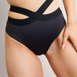 Tara Low Waist - Strappy Scrunch Low Waist Bottoms Recycled