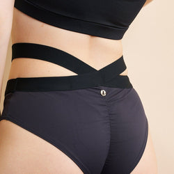 Tara Low Waist - Strappy Scrunch Low Waist Bottoms Recycled