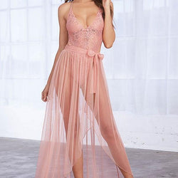 Lace Teddy & Maxi Skirt Set