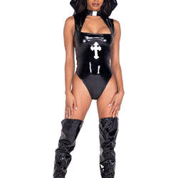 2pc Misbeheaven Nun Costume