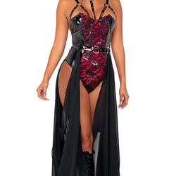 2pc Piercing Beauty Vampire