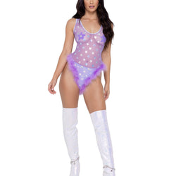 Sheer Stars Romper