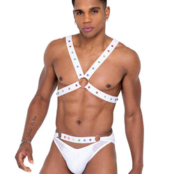 Mens Pride Criss-Cross Swim Briefs