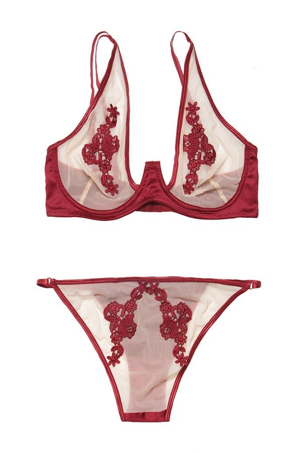7221-Merlot/Nude