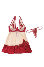 7222X-Merlot/Nude