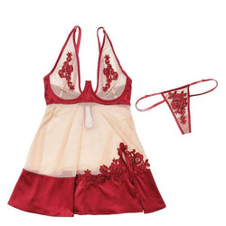 7222X-Merlot/Nude