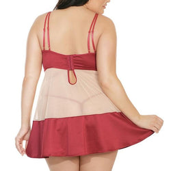 7222X-Merlot/Nude