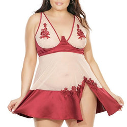 7222X-Merlot/Nude