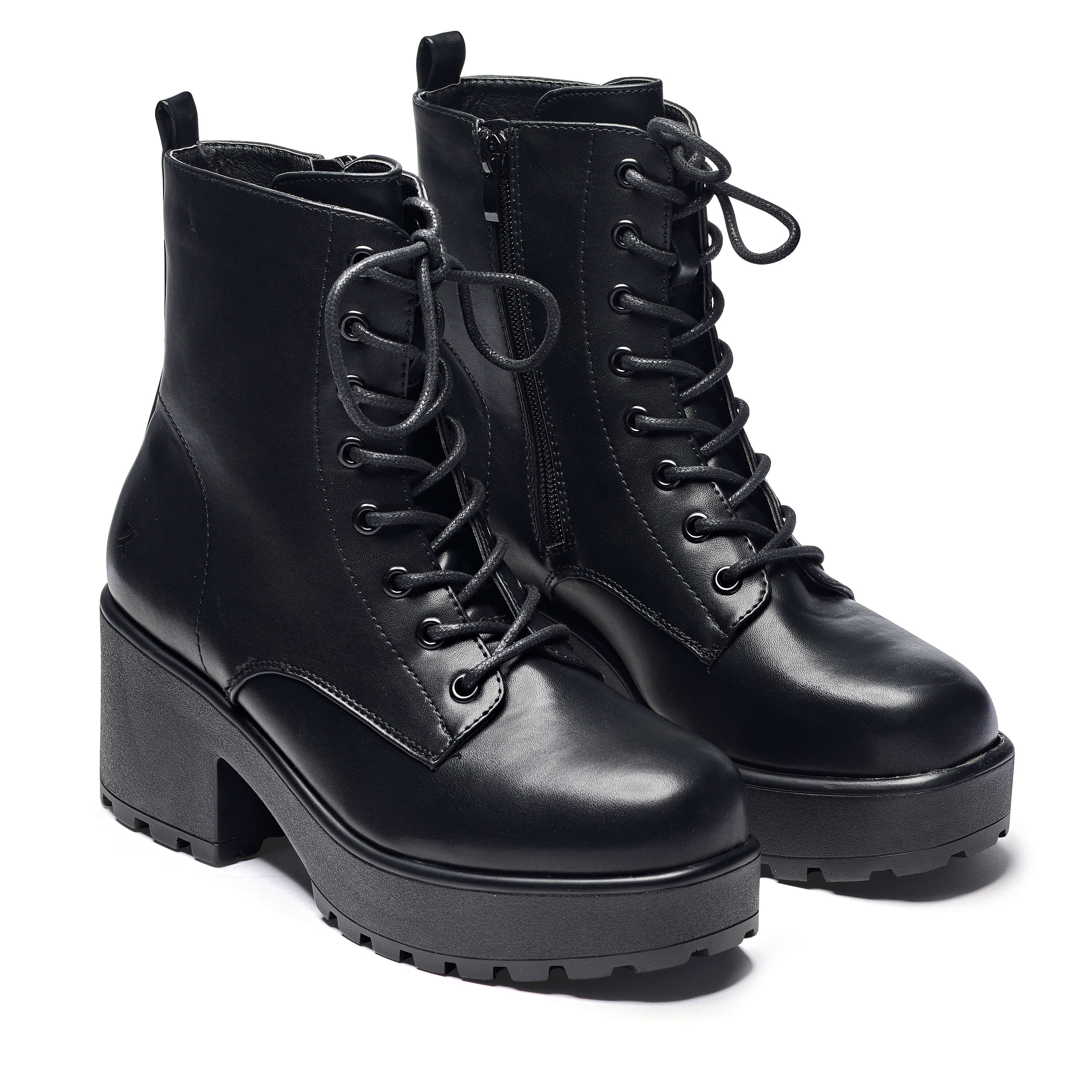 KOI GIN Platform Military Boots