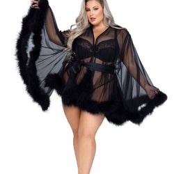Hollywood Glam Luxury Mini Robe