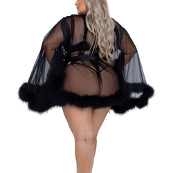 Hollywood Glam Luxury Mini Robe