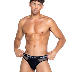 Playboy Mens Dark Room Briefs