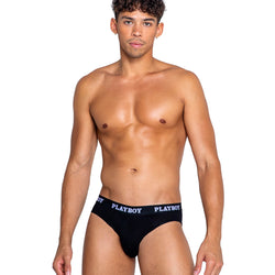 Playboy Mens Modal Gym Briefs