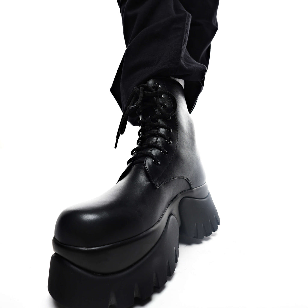 KOI Rancor Lace up 'Monster' Boots