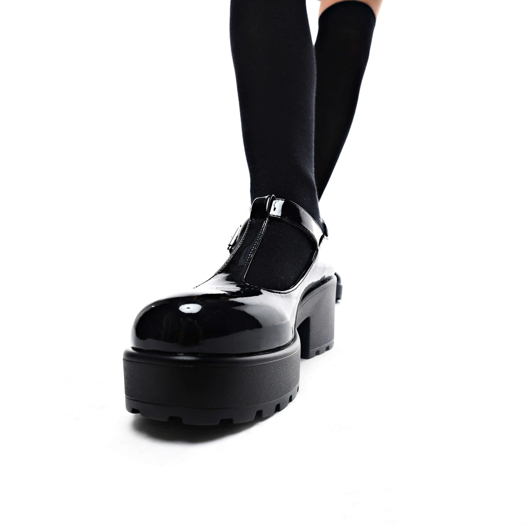 KOI SAI Black Mary Jane Shoes 'Patent Edition'