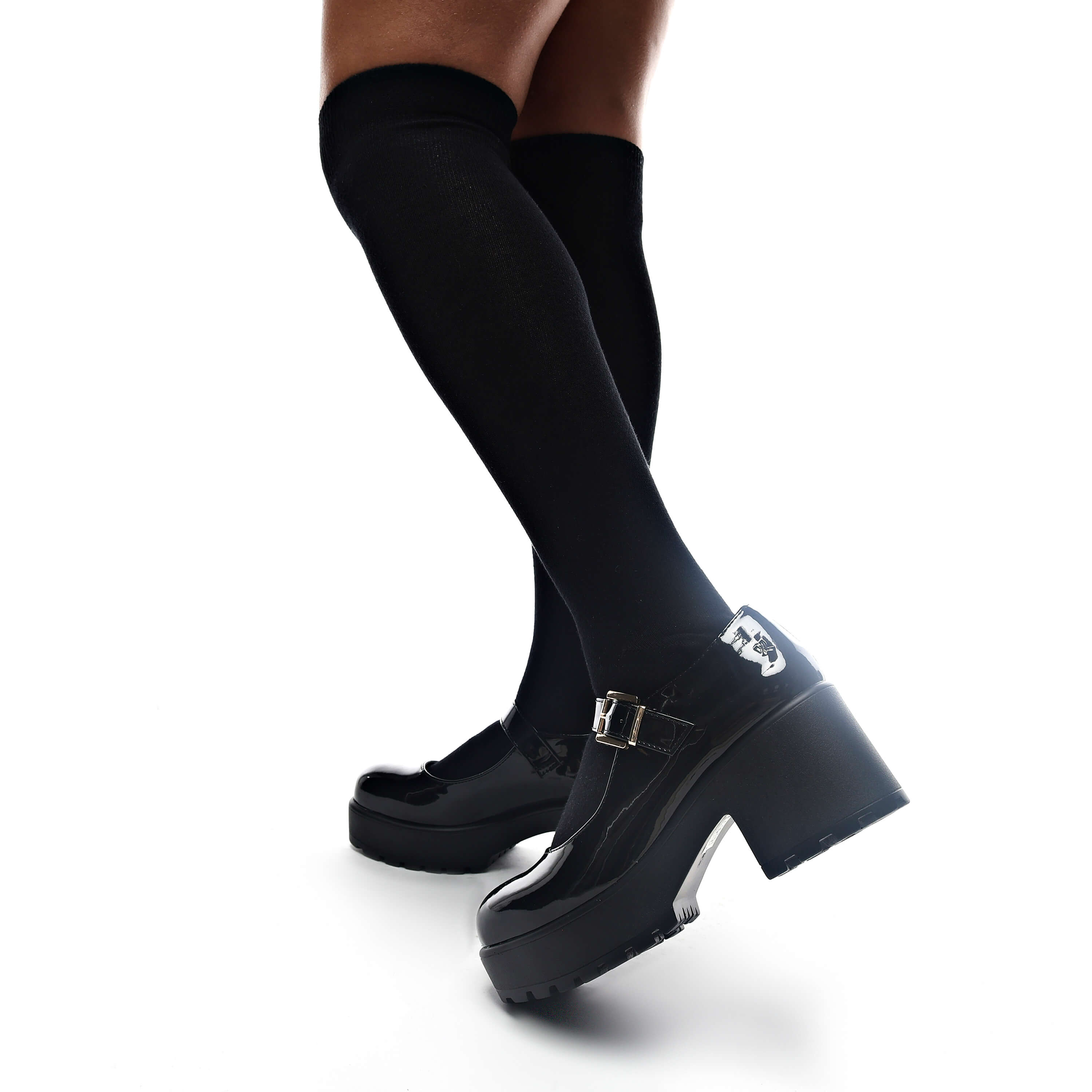 KOI TIRA Black Mary Jane Shoes 'Patent Edition'
