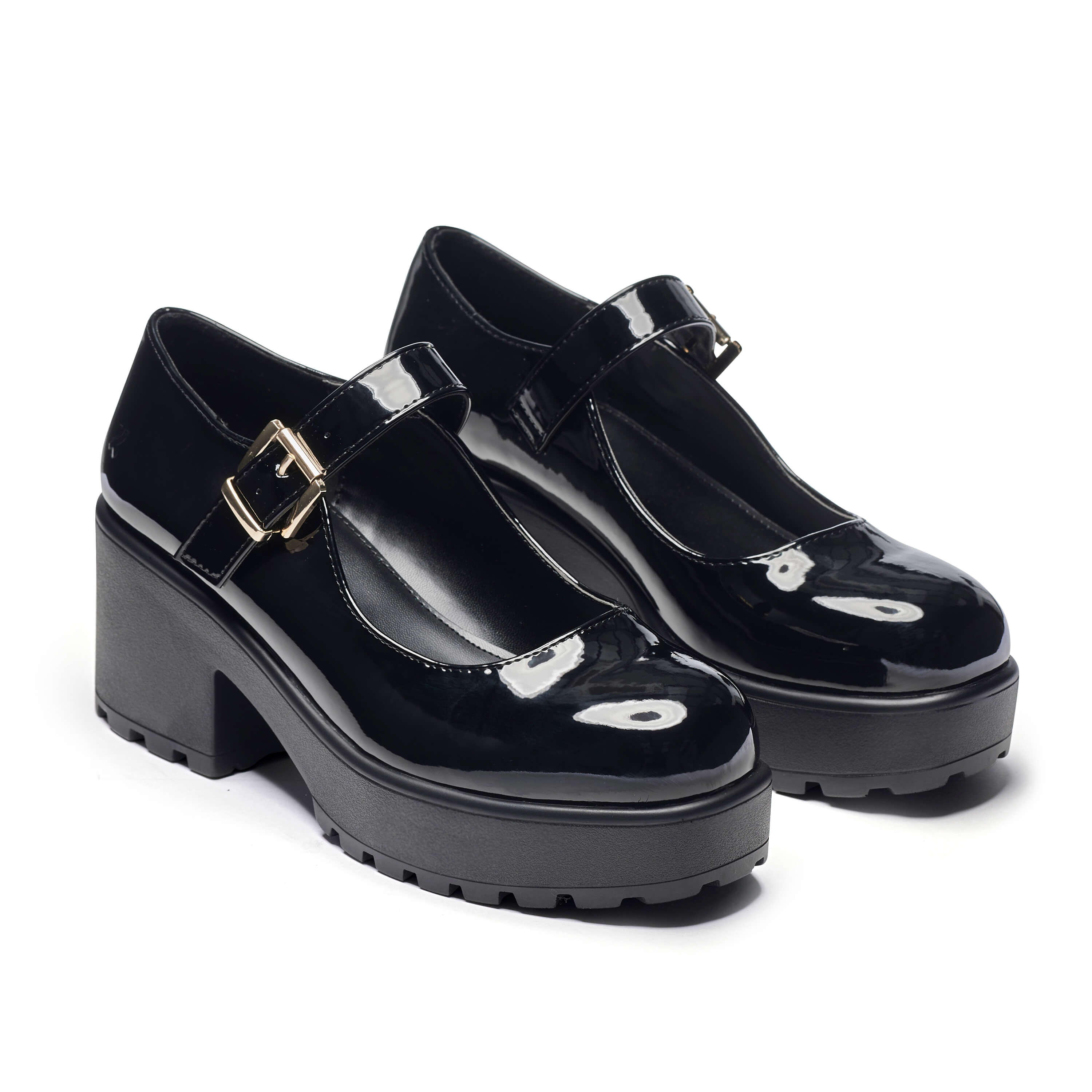 KOI TIRA Black Mary Jane Shoes 'Patent Edition'