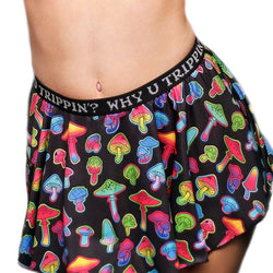 "WHY U TRIPPIN" Print Skirt